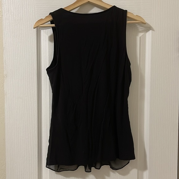 (S) NY & Co. flowy sleeveless blouse - Picture 2 of 3